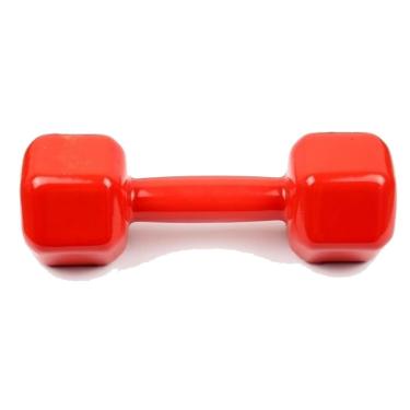 Imagem de Halter Sextavado 8kg Emborrachado PVC-Unissex