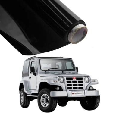 Imagem de Película Automotiva para Vidros Insulfilm G20 para Troller 2011 Preto com Conforto Térmico e Privacidade Avançada