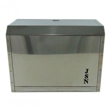 Imagem de Porta Papel Toalha M1i para Folhas Interfolhadas em Aço Inox 430 com Abertura Frontal p...