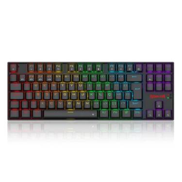Imagem de Teclado Mecanico Gamer Redragon Kumara Elite Rainbow, Wireless, Switch Brown, Preto - K552-KRS