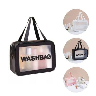 Imagem de Necessaire Organizadora Top Rio Comercial Kit 06 30CMx20CM em Poliéster para Maquiagem...