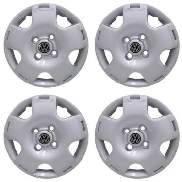 Imagem de Jogo 4 Calotas Gol G2 G3 G4 G5 G6 G7 G8 Parati Saveiro Aro 13 - GRID