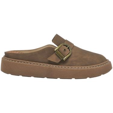 Imagem de Mule Feminino Casual Dia a Dia Passeio Trabalho com Fivela Bico Redondo Calce Fácil Ultra Conforto Modare 7411.101