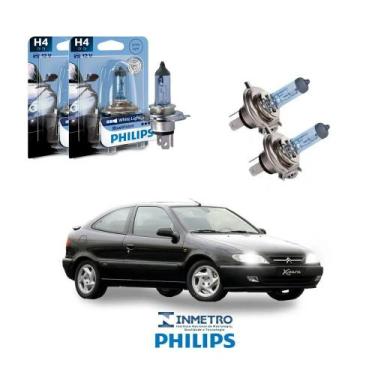 Imagem de Lâmpadas Farol Citroën Xsara Philips H4 BlueVision