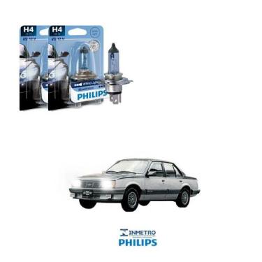 Imagem de Lâmpadas Farol GM Monza Philips H4 BlueVision