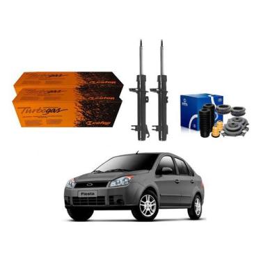 Imagem de Kit Amortecedor Dianteiro Fiesta Sedan 1.0 1.6 2007 A 2009 - Cofap
