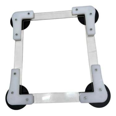 Imagem de Case Veicular Mini Tecnil Com Ímãs 88mm, Branco