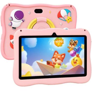 Imagem de Tablet Infantil A15 64GB + Caneta Touch Aprendizado e Diversão Segura 