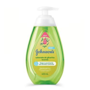 Imagem de Sabonete Líquido Johnson & Johnson Glicerina Lavanda Infantil 400ml - 