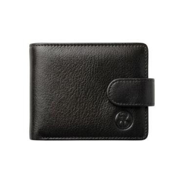 Imagem de Carteira Masculina Couro Legítimo Bécalos Porta Cartões CNH, Preto