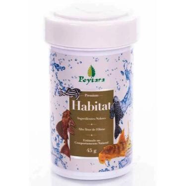 Imagem de Ração Poytara Habitat Cascudo 45 Gramas