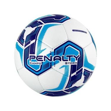 Imagem de Bola de Futebol Campo Penalty Storm XXI Oficial, Branco, 70