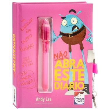 Imagem de Diário Todolivro Não Abra Este Diário Interativo com 96 Páginas e Personagem Wizz