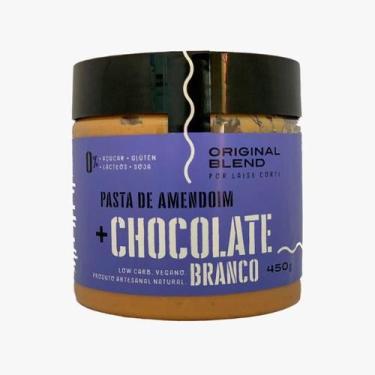 Imagem de Pasta de Amendoim ao Chocolate Branco Vegano Original Blend 450g