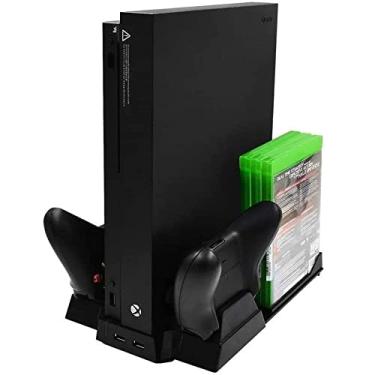 Imagem de Suporte Base Vertical 4 Em 1 Xbox One X Com Cooler