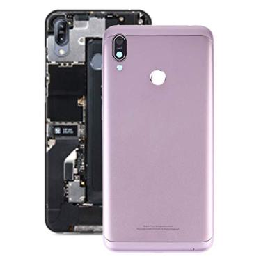 Imagem de HONGYAN Peças de substituição de telefone celular Tampa traseira da bateria com lente da câmera para asus zenfone max m2 zb633kl zb632kl Acessórios telefônicos