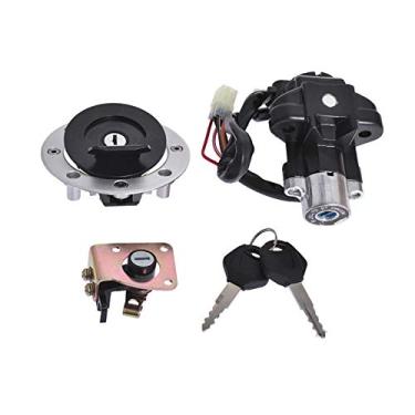 Imagem de labwork Substituição de chave de bloqueio de gás do assento do interruptor de ignição para Suzuki SV650 GSXR600 GSXR750 GSXR1000 GSX1400 Vstorm 1000 DL1000