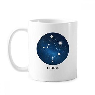 Imagem de Caneca de cerâmica do signo do zodíaco da constelação de Libra cerâmica xícara de café e porcelana