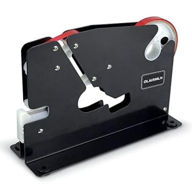 Imagem de Olaismln Selador de saco de fita com cortador, lâmina afiada embutida, máquina de selar sacos de plástico transparente para embalagem de biscoitos, pão e carne moída (inclui fita)