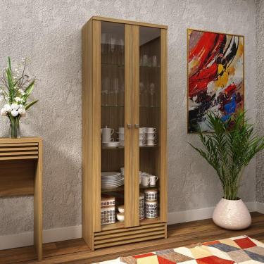 Imagem de Cristaleira 2 Portas CR6002 Tecnomobili - Natural