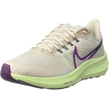 Imagem de Nike Tênis de corrida esportivo masculino, Orewood claro marrom vela ameixa vermelha, 46