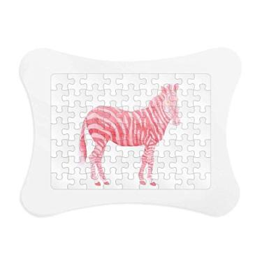 Imagem de IUCN Moldura de quebra-cabeça de animais ameaçados de pinto vermelho Decoração de imagem Enfeite de jogo de quebra-cabeça