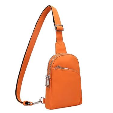 Imagem de INICAT Bolsa tiracolo de nylon para mulheres, pochete pequena transversal para celular,...