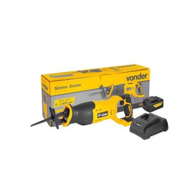 Imagem de Serra Sabre Com Bateria e Carregador 18V 4Ah ISSV1822 Vonder