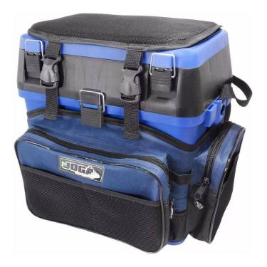 Imagem de Caixa De Pesca Maleta Mochila Fishing Box Jogá Azul