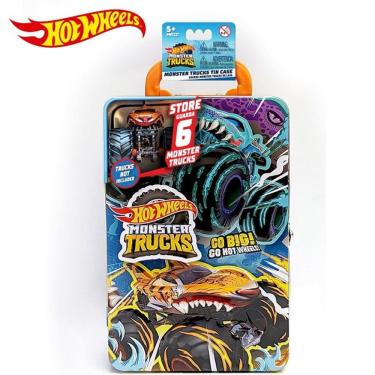 Imagem de Maleta HOT Wheels para Carrinho Monster TRUCK FUN F0141-4