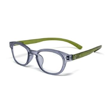 Imagem de Óculos de leitura pronto oval azul / verde - Rigallo, 3.00