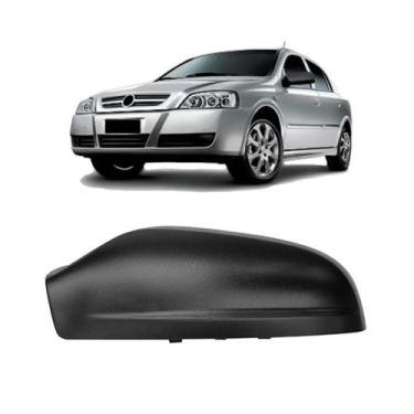Imagem de Capa Retrovisor GM Vectra 2010 Com Seta Lado Esquerdo Preta - Blawer