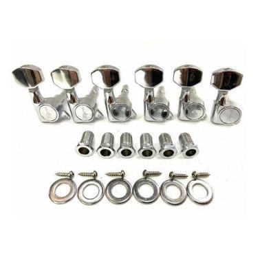 Imagem de Tarracha Guitarra Com Trava Tagima 6 Linha Lado ( L ) Jogo