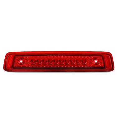 Imagem de DNA Motoring 3BL-JCOM06-LED-RD Luz de freio/lâmpada traseira completa LED 3ª terceira cauda