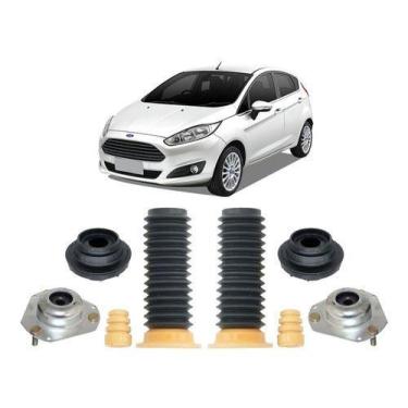 Imagem de 2 Kit Coxim Do Amortecedor Dianteiro Fiesta 2014 2015 2016 - QualyKits