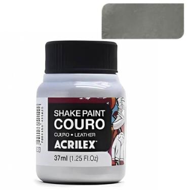 Imagem de Tinta Pinta Couro Shake Paint Acrilex 37ml Natural Sintético, Prata
