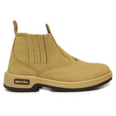 Imagem de Botina Masculina Agrícola Couro Legítimo Dia A Dia  - Bretão Boots, 42