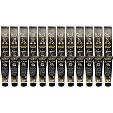 Imagem de Revenda Atacado 12 Pomada Massageadora 50 Ervas + 12 Super Gel 30 Erva