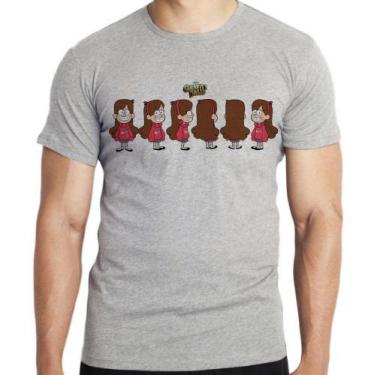 Imagem de Camiseta  Gravity Falls Mabel cópias Blusa criança infantil juvenil ad