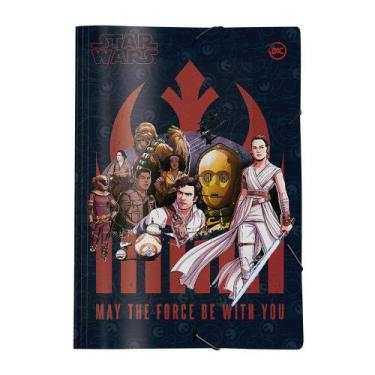 Imagem de Pasta Aba Elástica Ofício Sem Lombo Star Wars Dac