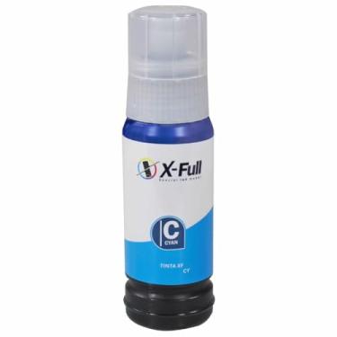 Imagem de Tinta Corante Compatível Marca X-Full para Impressora L8180 L8160 L 8160 L 8180 Refil de 70ml (Ciano, 70ml)