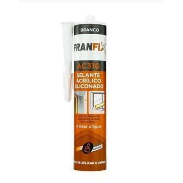 Imagem de Silicone Selante Acrílico Franfix Base da Água AC310 500g, Branco