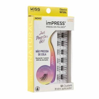 Imagem de ImPRESS Press-on Falsies Clássico Natural Kit - 12 Cílios Postiços + 1