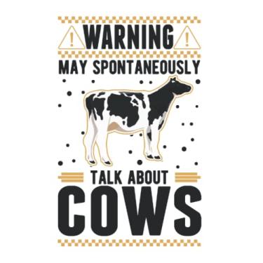 Imagem de Kuh Tagesplaner: May spontaneously talk about Cows Kuh Bauer Kühe/Kalender 2023 & 2024 / Wochenplaner Tagesplaner Planer/Planungsbuch To-Do-Liste / 6x9 Zoll / 100 ausfüllbare Seiten