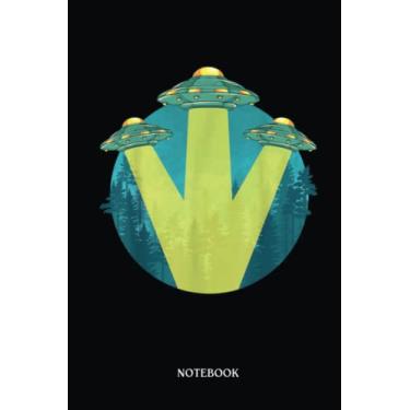 Imagem de Alien Notebook: Sci Fi Extraterrestrial Alien Unidentified Flying Object Ufo | Alien Journal, Lined Journal Ufo, Ufo Journal, Lined Journal Alien, Size 6 X 9", 120 Pages.