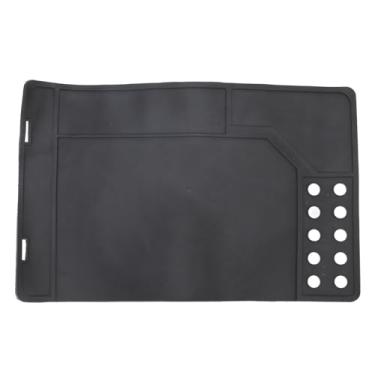 Imagem de Reparação Magnética Tapete, Tapete de Limpeza Anti -deslizamento Com Pontos Magnéticos, Tapete de Manutenção de Borracha, Ideal para Reparos Eletrônicos, Acessórios para