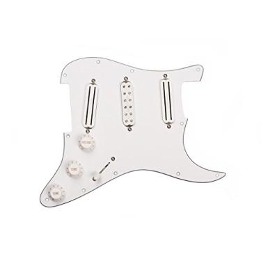 Imagem de Seymour Duncan Dave Murray Pickguard carregado - branco