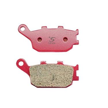 Imagem de S SYUU Conjunto de pastilhas de freio de cerâmica para motocicleta - traseira - alto desempenho, baixo ruído - compatível com Yamaha FZ1 FZ6 FZ8 YZF600R YZF R1 R6 R6S 2005 2006 2007 2008 2009 2010