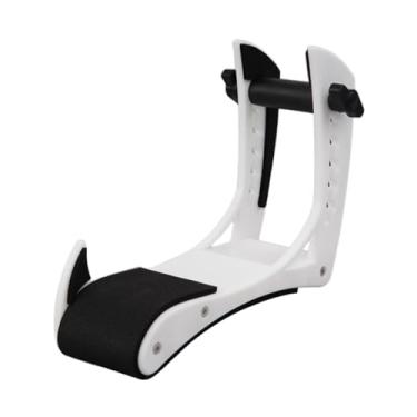 Imagem de YIJU Suporte para Guitarra Elétrica Suporte para Guitarra Suporte Ergonômico Apoio para Os Pés de Alto Desempenho Suporte para Pernas Descanso Elétrico, Branco