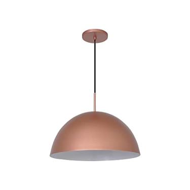 Imagem de Lustre Pendente Madri 37Cm 1Lamp E27 Rosê